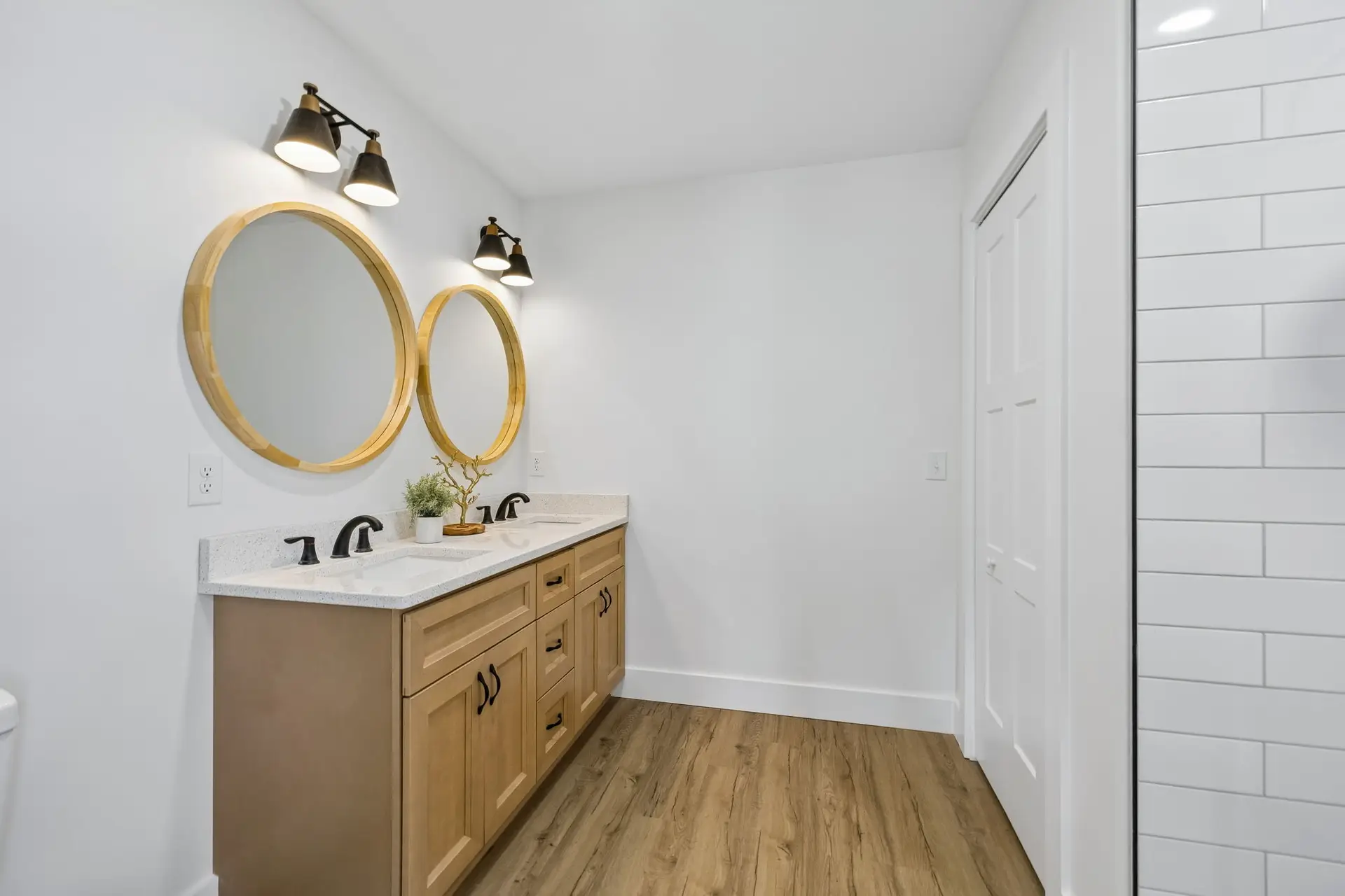 Master bathroom at 1919 Linden Hwy, a barndominium in Hohenwald, Tennessee