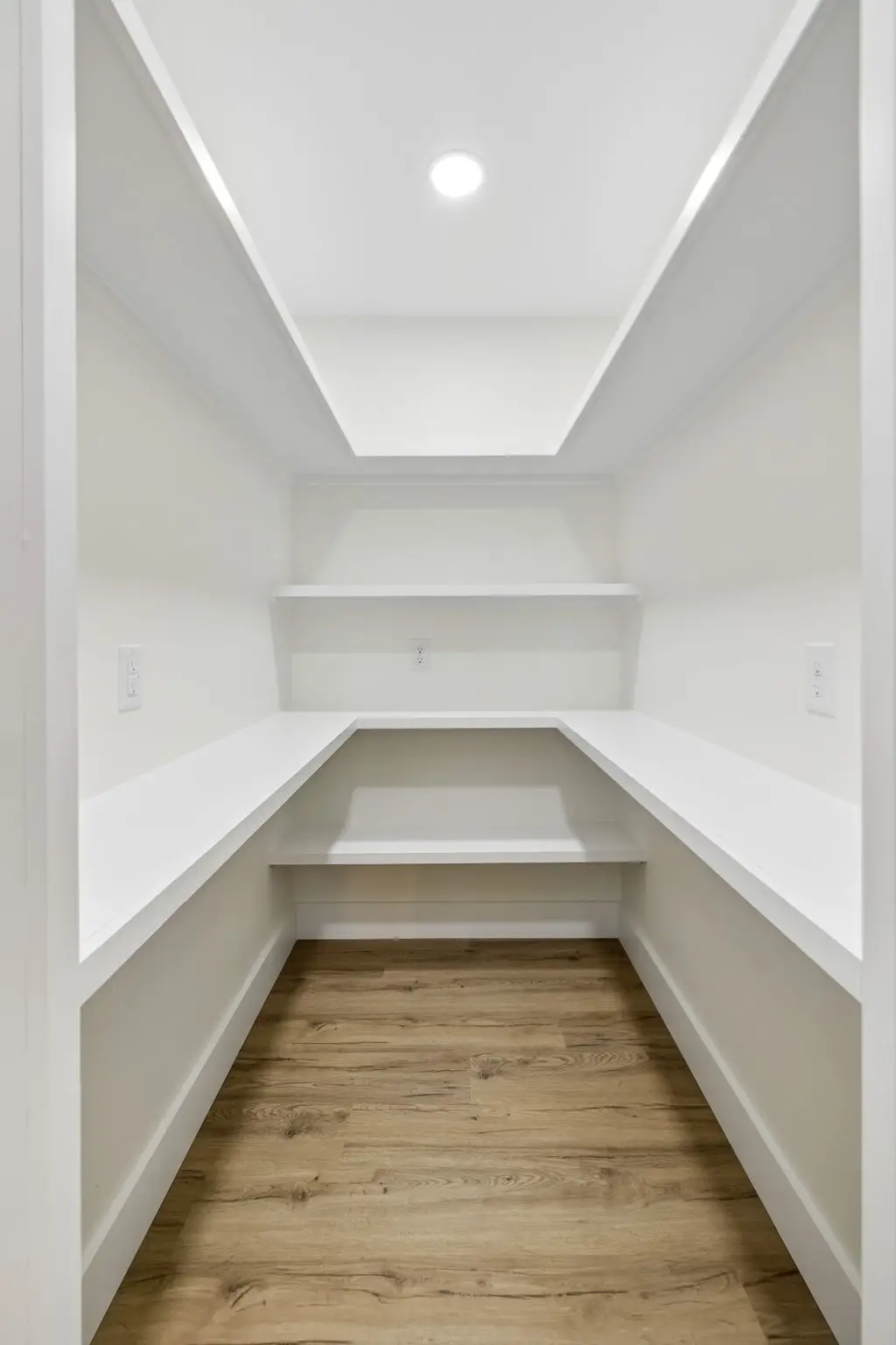 Master bedroom closet at 1919 Linden Hwy, a barndominium in Hohenwald, Tennessee