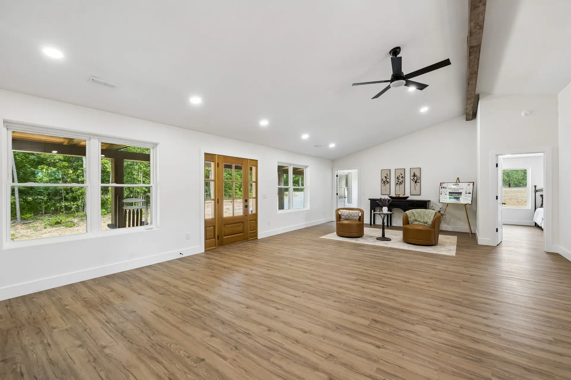 Primary living room at 1919 Linden Hwy, a barndominium in Hohenwald, Tennessee