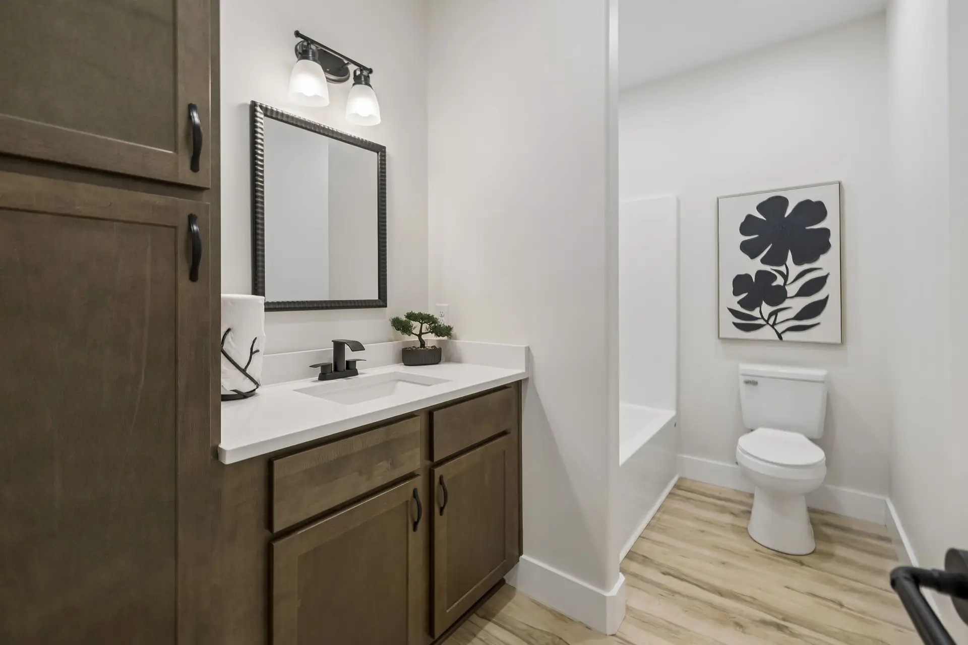 Primary master bathroom at 1975 Linden Hwy, a barndominium in Hohenwald, Tennessee