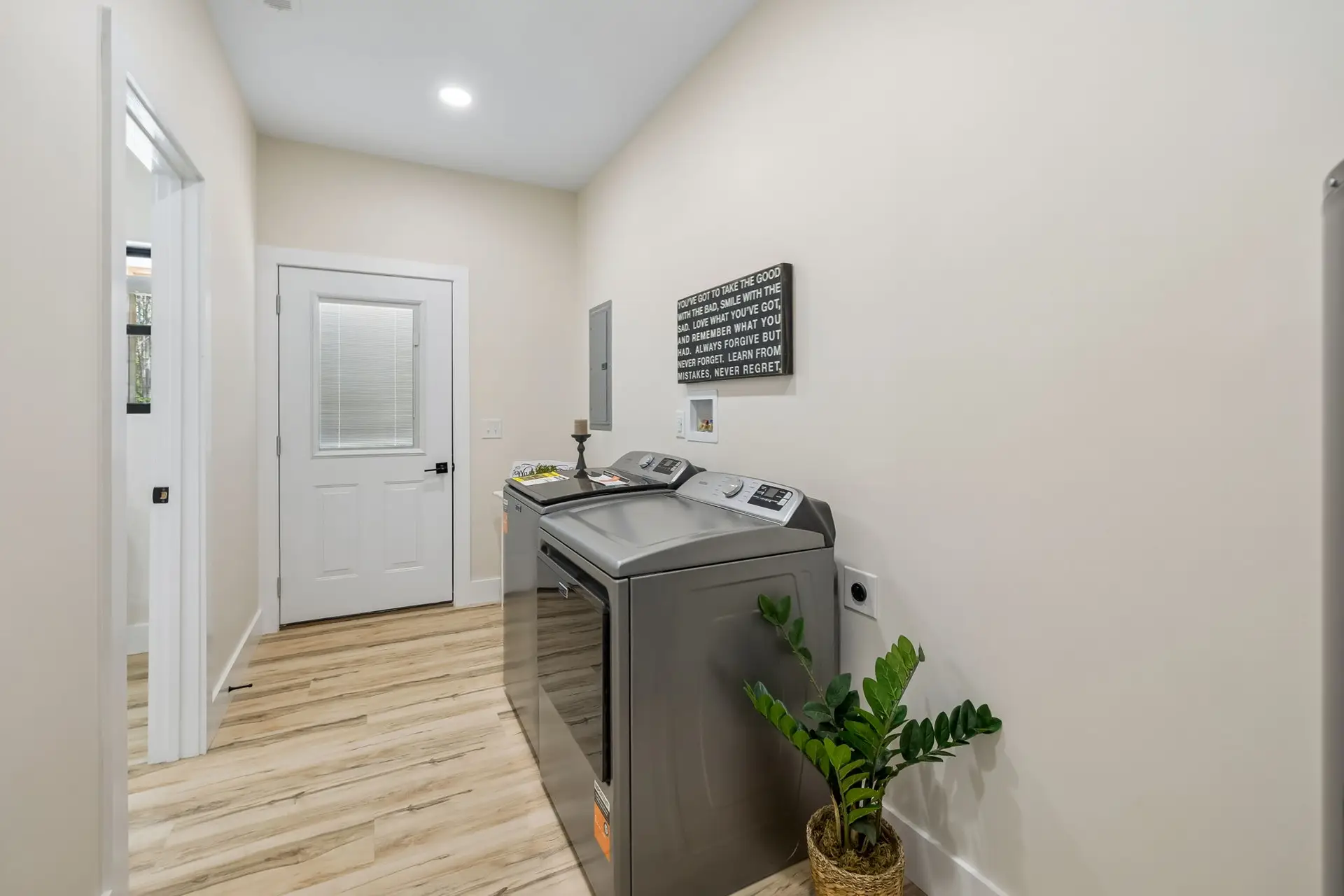 Utility room at 1975 Linden Hwy, a barndominium in Hohenwald, Tennessee